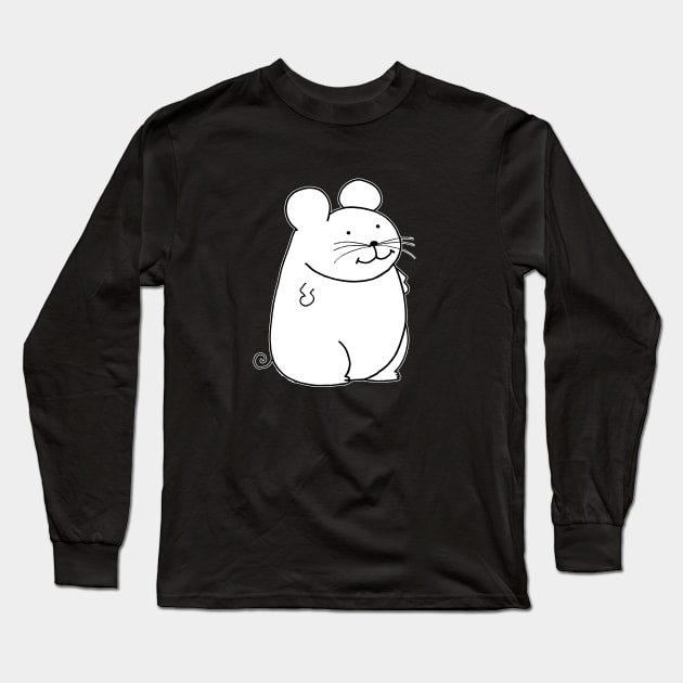 Mouse Long Sleeve T-Shirt by witterworks